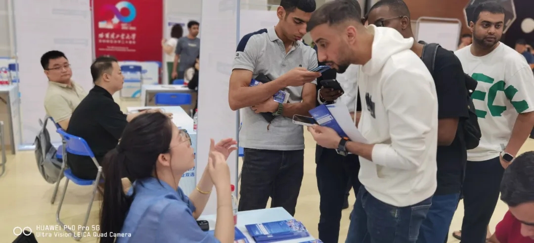Job fair held for intl. students