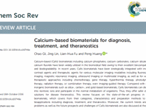 医学部生物医学工程学院黄鹏特聘教授团队在Chemical Society Reviews上发表重要综述